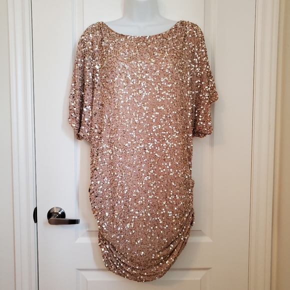 Aidan Mattox Sequin Cocktail Party Dress - Picture 12 of 16